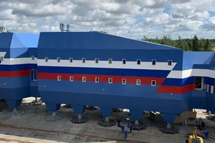 Для «Востока» собрали новый зимовочный комплекс