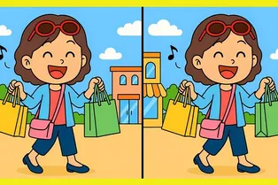 Веселый шопинг: найдите 3 отличия между рисунками за 20 секунд Веселый шопинг: найдите 3 отличия между рисунками за 20 секунд