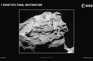 Объявлено место гибели космического аппарата Rosetta Объявлено место гибели космического аппарата Rosetta
