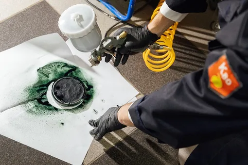 Нанесение фототермического покрытия на микрофибриллированную целлюлозу