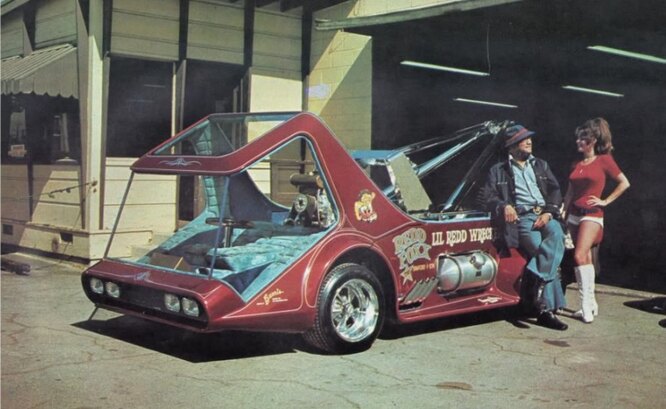 Фото Li’l Red Wrecker (1975). Кастомные автомобили Джорджа Барриса