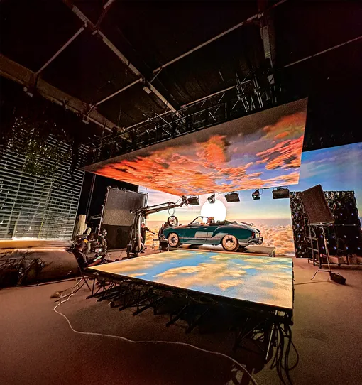 съемки Virtual Production в «Москино»