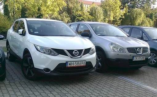 nissan qashqai старый и новый