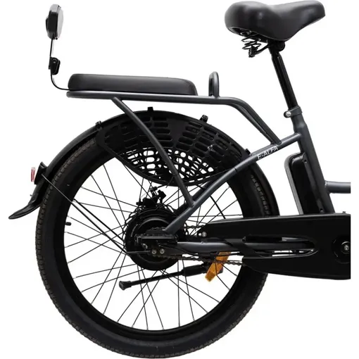rear passenger seat on electric bicycle