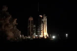 27 двигателей Falcon Heavy запустили разом 27 двигателей Falcon Heavy запустили разом