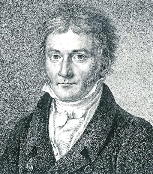 Литография Карла Гаусса, 1828 год Литография Карла Гаусса, 1828 год