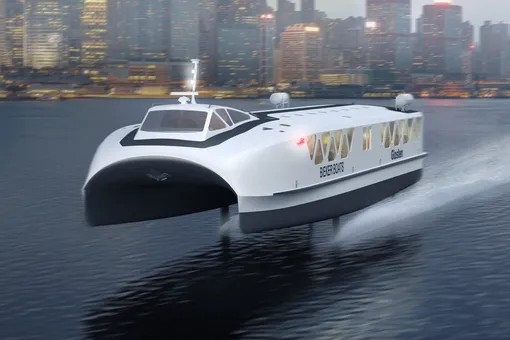 electric foil fast ferry