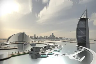 Летающее такси запустят в 2020 году