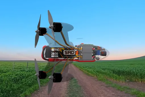 Напечатанный на 3D-принтере дрон побил мировой рекорд скорости Напечатанный на 3D-принтере дрон побил мировой рекорд скорости