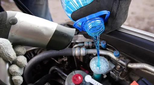 Как растопить воду в бачке стеклоомывателя