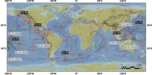 Карта, на которой показаны новые кальдеры. Commun. Earth Environ., 2026 Карта, на которой показаны новые кальдеры. Commun. Earth Environ., 2026