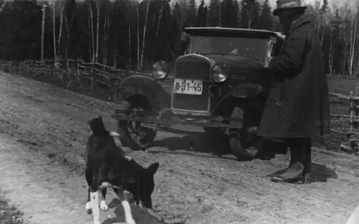 Пришвин и «Машка» Михаил Пришвин и его ГАЗ-А