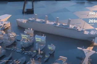 Сравнение размеров кораблей: от игрушки из газеты до колоссального города на воде