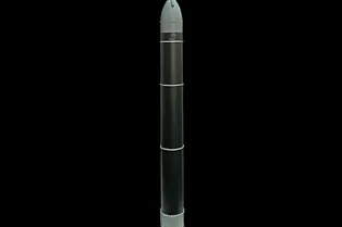 Первая фотография российской ракеты «Сатана-2»