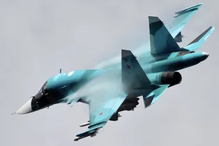 Су-34 похвастались ракетным ударом: видео Су-34 похвастались ракетным ударом: видео