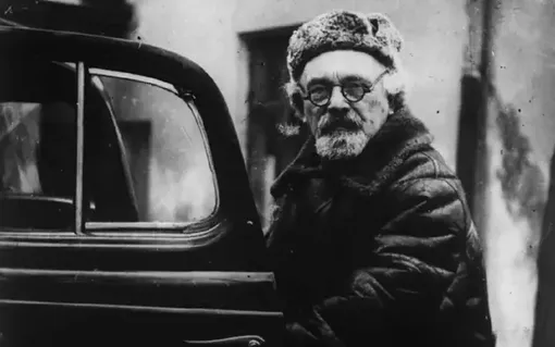 Пришвин у его ГАЗ-М-1 Пришвин у его ГАЗ-М-1