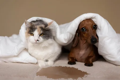 Неописуемый случай: что делать, если кошка или собака написала на матрас Неописуемый случай: что делать, если кошка или собака написала на матрас