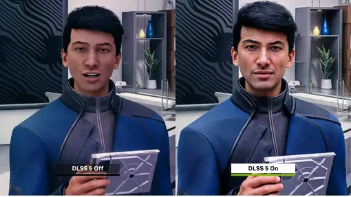 Сравнение кадров до и после DLSS 5