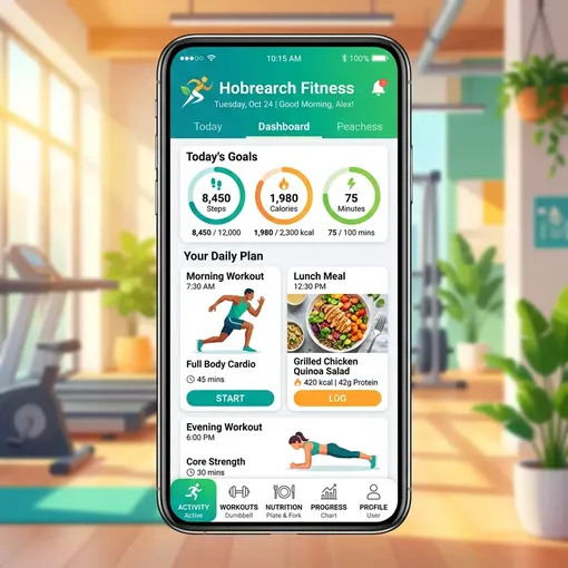 fitness app hobreach