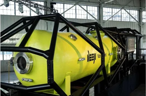 Прототип «Vanguard» состоит из трех секций: жилой камеры, водолазного центра и базы. / Прототип «Vanguard» состоит из трех секций: жилой камеры, водолазного центра и базы. /