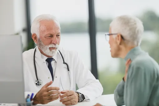 беседа врача и пациента