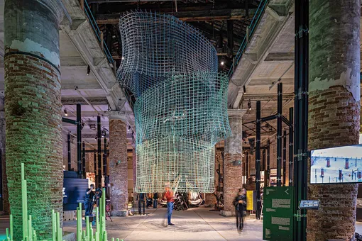 Tor Alva, башня из арматуры