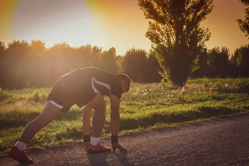 Бег на улице