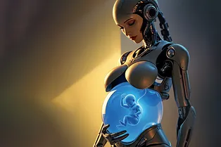 Беременные андроиды: когда роботы смогут вынашивать детей