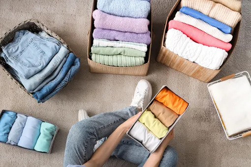 Тканевые органайзеры для одежды