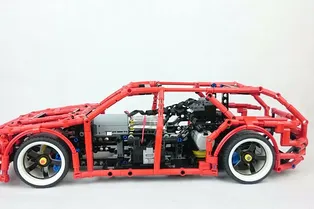 Дрифтмобиль из конструктора Lego Дрифтмобиль из конструктора Lego