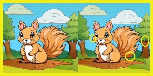 Ответ на головоломку с поиском отличий