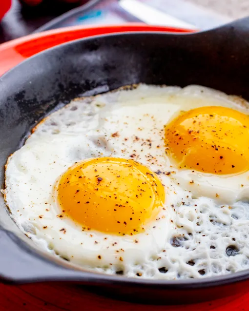 готовое яйцо