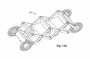Ford запатентовал складной автомобиль Ford запатентовал складной автомобиль