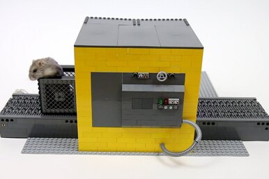 Хомякомоечная машина и другие удивительные устройства из деталей LEGO