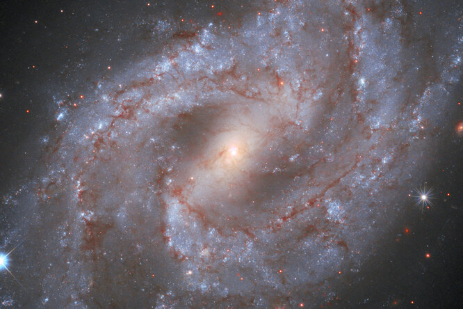 NASA показало небольшой фильм о затухающей суперновой