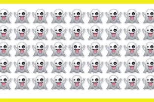 Мини-головоломка для глаз: отыщите лишнее привидение 👻 Мини-головоломка для глаз: отыщите лишнее привидение 👻