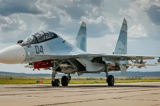Минобороны РФ похвасталось истребителем Су-30СМ Минобороны РФ похвасталось истребителем Су-30СМ