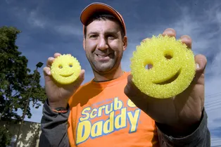 Улыбающаяся губка Scrub Daddy: как американец Аарон Краузе превратил простую идею в многомиллионный бизнес