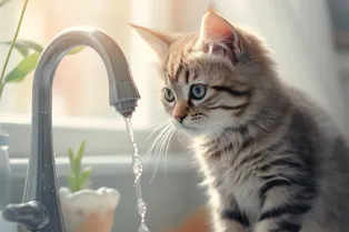 Почему коты любят пить воду из-под крана? Причины в их инстинктах! Почему коты любят пить воду из-под крана? Причины в их инстинктах!