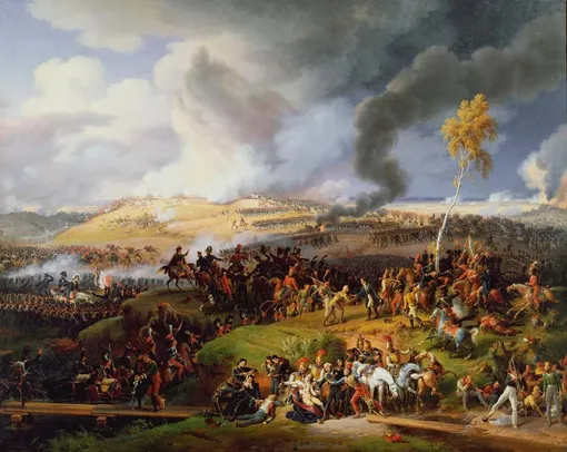 Битва под Москвой, 7 сентября 1812 года (Бородинское сражение). Louis-François Lejeune, 1822. Битва под Москвой, 7 сентября 1812 года (Бородинское сражение). Louis-François Lejeune, 1822.