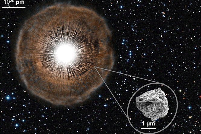 Астрофизики определили, из каких звезд возникли части метеоритов