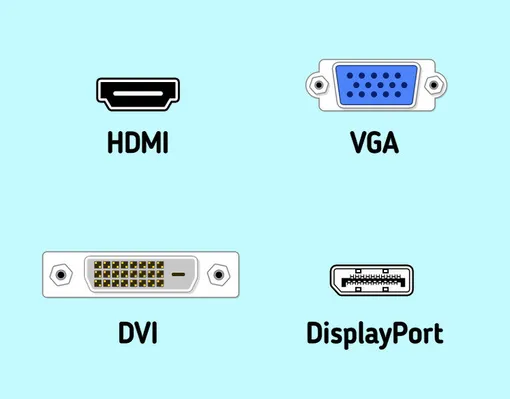 Как различить порты для дисплея