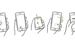 Набирать текст на смартфоне можно будет с помощью жестов Набирать текст на смартфоне можно будет с помощью жестов