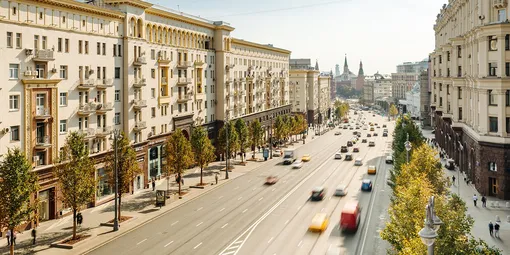 тверская улица в Москве