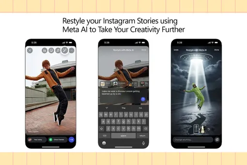 Instagram* представил инструменты Restyle на базе ИИ для редактирования Stories Instagram* представил инструменты Restyle на базе ИИ для редактирования Stories