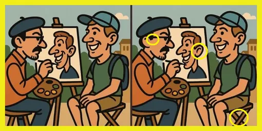 Ответ на головоломку с поиском отличий