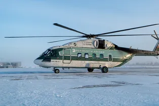 Двигатель Ми-38 испытали обледенением Двигатель Ми-38 испытали обледенением