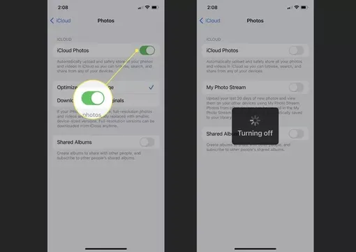 Как удалить фотографии с iPhone, но оставить в iCloud