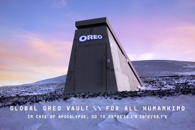 Oreo построила убежище для печенья на случай апокалипсиса Oreo построила убежище для печенья на случай апокалипсиса