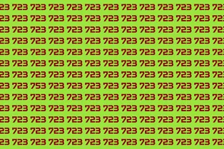 Тест на скорость: найдете число 753 за 8 секунд?